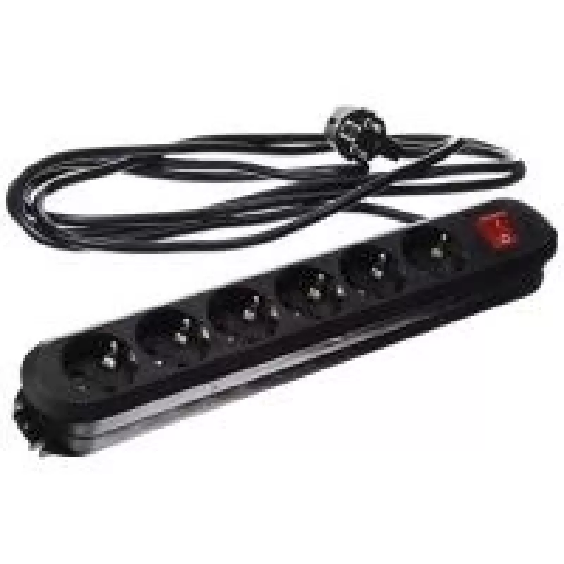Maitinimo ilgintuvas Bachmann SMART 6x Schuko H05VV-F 3G 1.50mm² 16A/3680W 3m