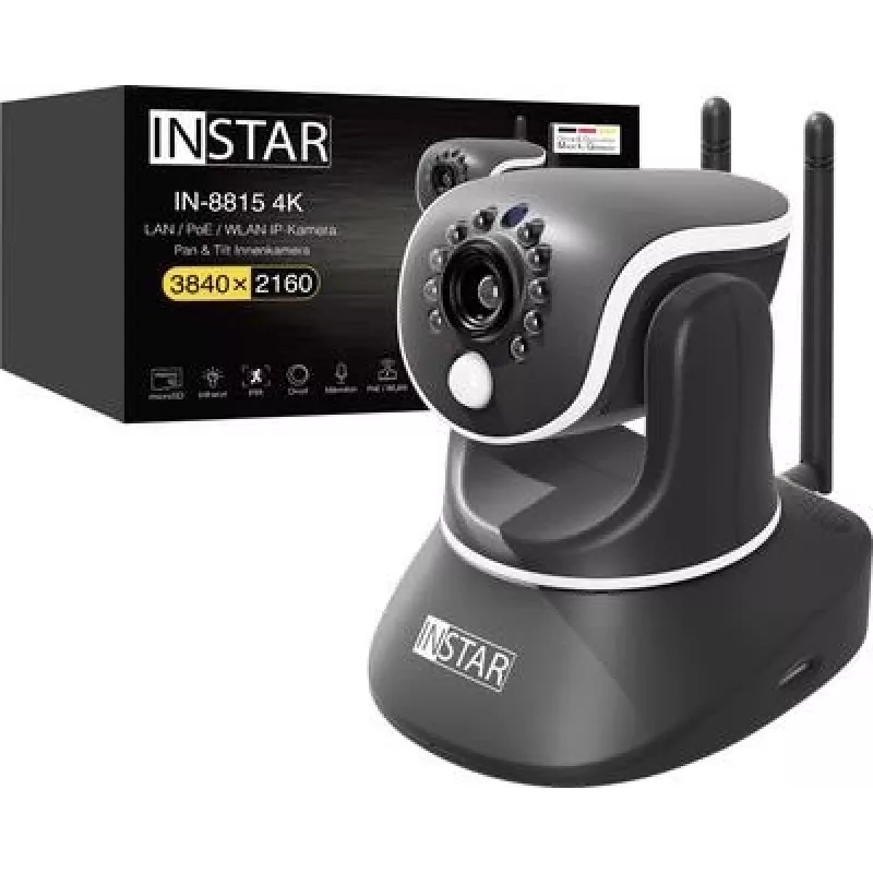 Apsaugos kamera Instar IN-8815 4K su LAN PoE ir WLAN