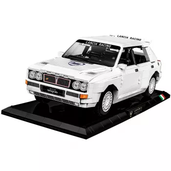 Cobi Lancia Delta HF Integrale EVO Executive Edition – mastelio 1:12 konstravimo žaislo modelio rinkinys