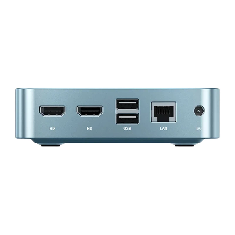 Mini PC Peladn WI-6 N150 — 16GB RAM, 512GB SSD, kompaktiškas stalinis kompiuteris