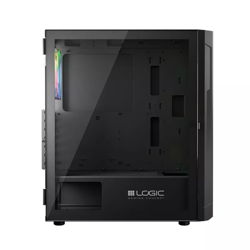 Logic ARAMIS ARGB MINIDI USB 3.0 korpusas, juodas