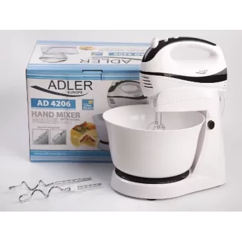 Adler AD 4206 Stovinis maišytuvas Juoda, Balta 300 W
