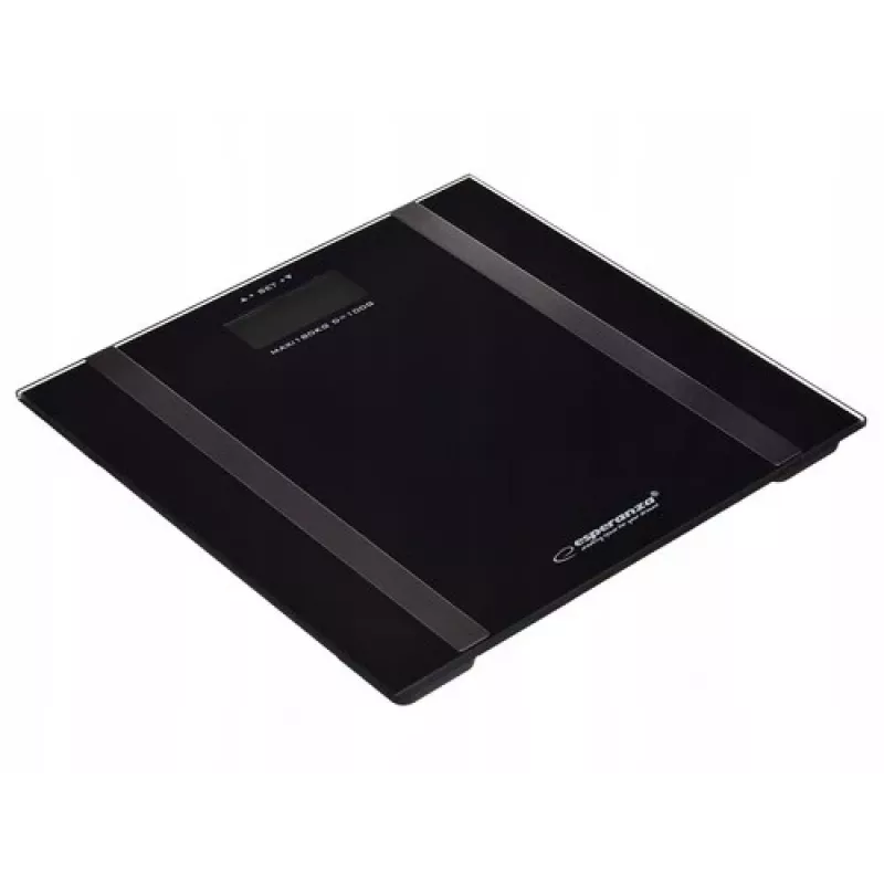 Asmeninės vonios svarstyklės Esperanza EBS018K - elektroninės, 180 kg, juodos