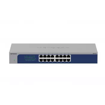 NETGEAR GS516-300EUS tinklo komutatorius Nevaldomas Gigabit Ethernet (10/100/1000) Pilkas