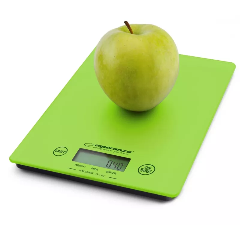 Esperanza EKS002G kitchen scale Electronic kitchen scale Green,Geltona Countertop Rectangle