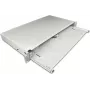Lightwin Standard 19 inch LWL paskirstymo stalčius, 1HE tuščias korpusas, sujungimo dėžutės (LVL Pilka PREMIUM)