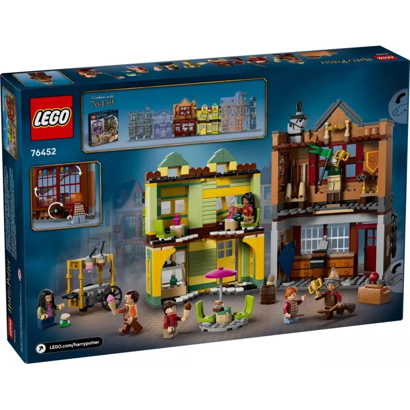 LEGO Harry Potter 76452 Kvidičo reikmenų ledų salono mini konstruktorius, 795 dalys, 6 minifigūrėlės, amžius 8+