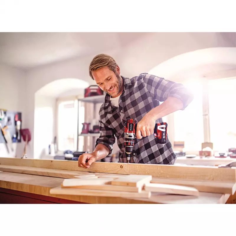 Einhell Expert Plus TE-CD 18 Li - Sukamasis gręžtuvas/suktuvas - Belaidis - 2 greičiai - Raktinis griebtuvas 13 mm - 60 N·m - be akumuliatoriaus - 18 V