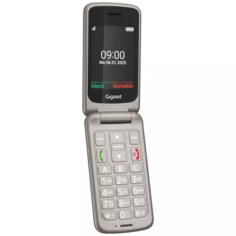 Senior Phone Gigaset GL595 2,8 colio 0,3 MP pilkas