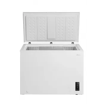 Šaldomoji dėžė Midea MDRC405FEE01, 290 l, aukštis 85 cm, energijos klasė E, laisvai pastatoma