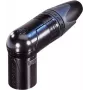 Neutrik XLR-Connector Plug, angled Number of Poles: 5 Juoda NC5MRX-B 1 vnt. (NC5MRX-B)