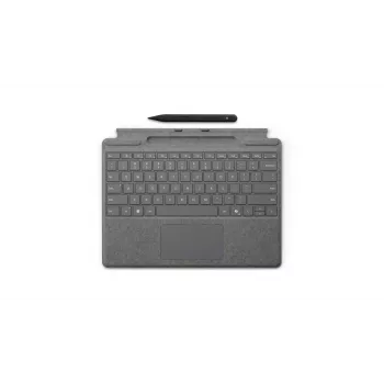 Microsoft Surface Pro klaviatūra su plonas Pen, QWERTY anglų, platininė