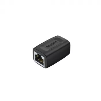 Kabelio jungties adapteris Unitek A1026BK RJ-45 lizdas-lizdas Cat7 1 Gbit/s juodas