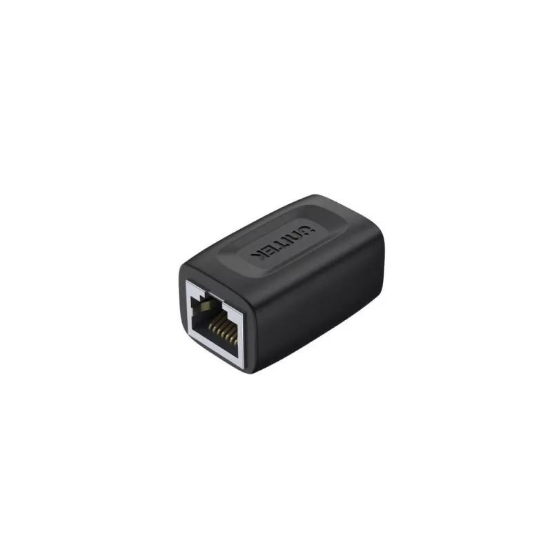 Kabelio jungties adapteris Unitek A1026BK RJ-45 lizdas-lizdas Cat7 1 Gbit/s juodas