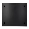 EXTRALINK LITE 9U 530X400 SIENINĖ RACK STOVO SPINTA JUODA SU LENTYNA