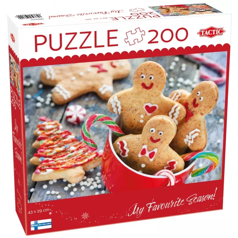 Dėlionė 200 elementų Gingerbread Cuties