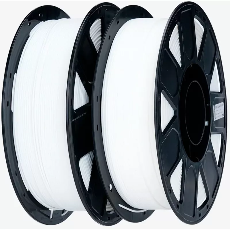 Ender-PLA gijų vertės rinkinys baltas, 3D gijos (2 kg, 1,75 mm, 2 ritės)