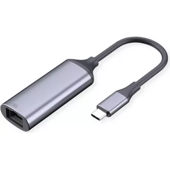 VALUE USB3.2 Gen2 Type C - 5 Gigabit Ethernet keitiklis - Skaitmeninis/Duomenų (12.99.1128)