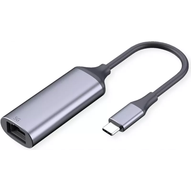 VALUE USB3.2 Gen2 Type C - 5 Gigabit Ethernet keitiklis - Skaitmeninis/Duomenų (12.99.1128)