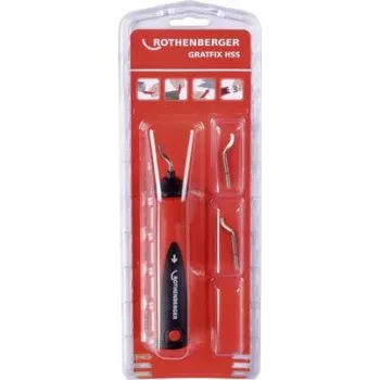 Įrankis šerpetų šalinimui Rothenberger 21651, pakuotės svoris 130 g, pakuotės plotis 300 mm