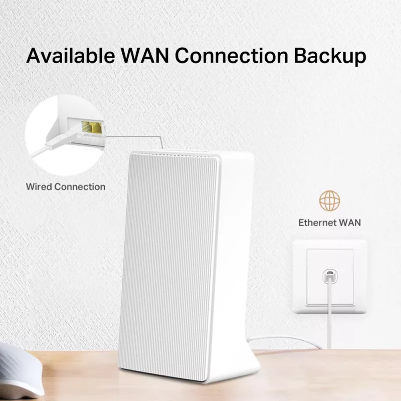 Belaidis maršrutizatorius Mercusys MB112-4G 300 Mbit/s 2,4 GHz baltas