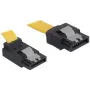 SATA kabelis DeLOCK 82812 0,7 m SATA 7 kontaktų Geltonas