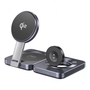 UNITEK P1300AGY01 mobiliojo įrenginio belaidžio įkrovimo imtuvas Ausinės, Mobilusis telefonas / išmanusis telefonas, Išmanusis laikrodis USB Type-C