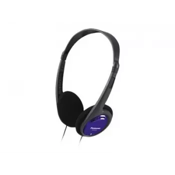 Panasonic RP-HT010E-A juodos/mėlynos ausinės 1,2 m laidas itin lengvos