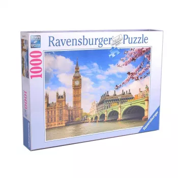 Dėlionė Ravensburger Big Ben London 88777 — 1000 vienetų, standartinis formatas