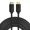 Baseus 2x HDMI 2.0 4K 30Hz laidas, 3D, HDR, 18Gbps, 8m (juodas)