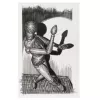 Mechaninių pieštukų rinkinys Faber-Castell 167154 — 6 vnt., juodas plastikinis korpusas, juodas švinas