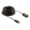 USB laidas DeLOCK 82446 USB 2.0 10 m juodas
