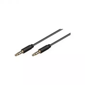 Microconnect IPOD012 garso kabelis 1 m 3,5 mm Juoda