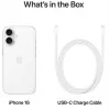 MOBILUSIS TELEFONAS IPHONE 16/128GB BALTA MYE93 APPLE