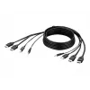 Belkin Secure KVM Combo kabelis – vaizdo / USB / garso kabelis – atitinka TAA – USB, mini lizdas, HDMI (kištukas)