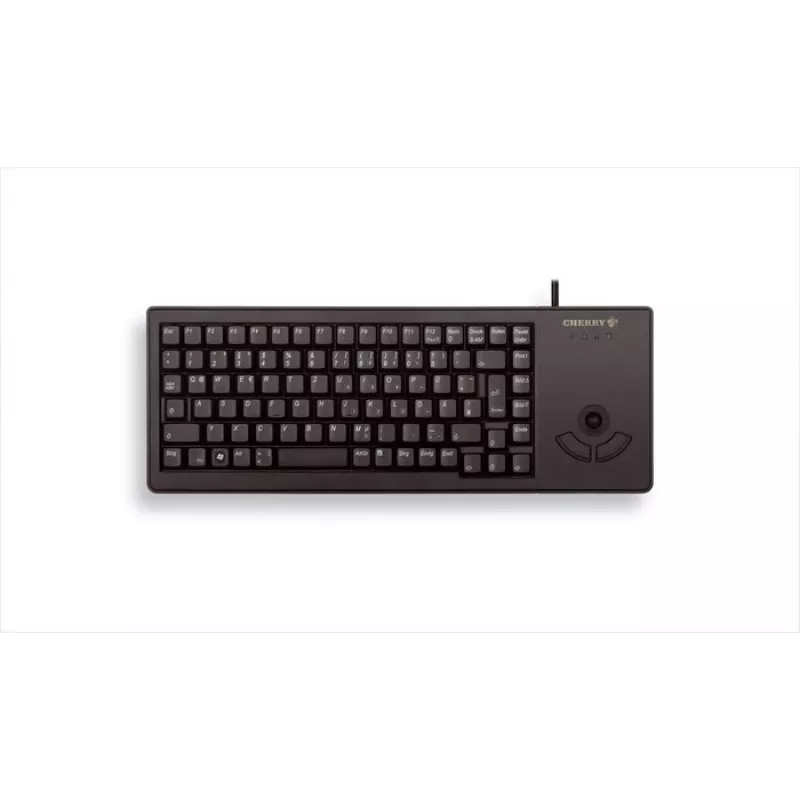 CHERRY XS Trackball klaviatūra universali USB QWERTY US English juoda