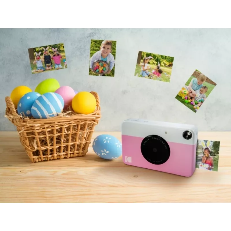 Kodak PRINTOMATIC momentinė spaudinimo kamera, 2x3'', rožinė
