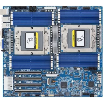 Pagrindinė plokštė Gigabyte MZ73-LM2 - 3.X - Lustų rinkinys: E-ATX, Lizdas: AM4