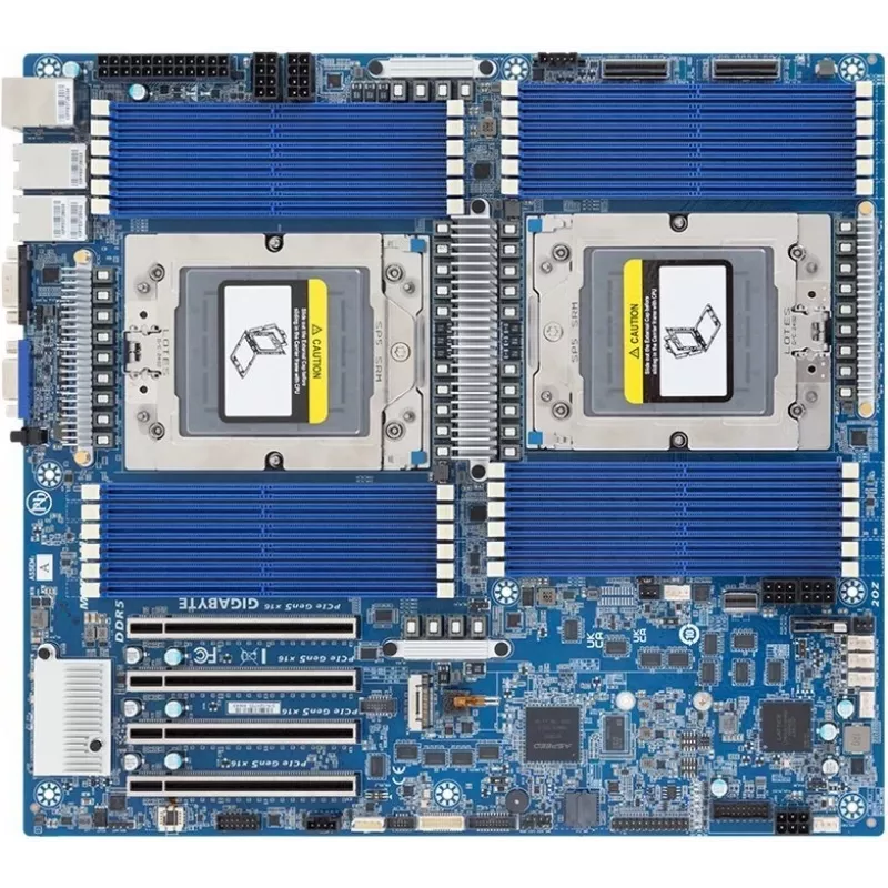 Pagrindinė plokštė Gigabyte MZ73-LM2 - 3.X - Lustų rinkinys: E-ATX, Lizdas: AM4