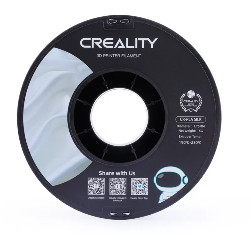 3D spausdinimo medžiaga Creality 3D 3301120006 Silk Blue 1 kg 1.75 mm