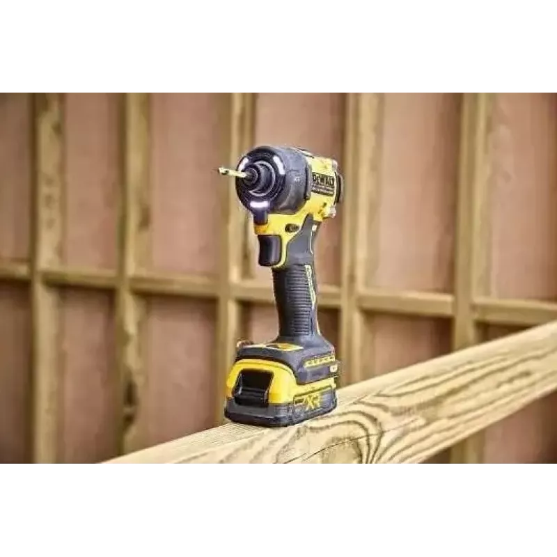 Belaidis atsuktuvas DeWalt DCF870N-XJ, 18 V Li-Ion, 56 N·m sukimo momentas, 1/4 colio griebtuvas, pistoletine rankena