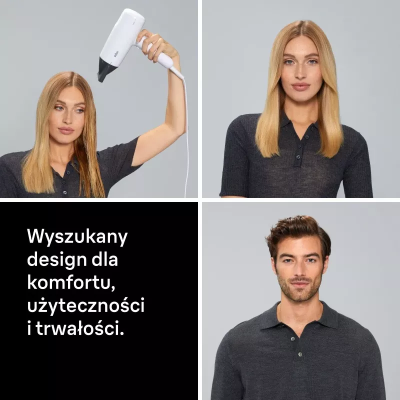 Plaukų džiovintuvas Braun BRHD226E 2200W joninė technologija lengvas