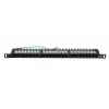 Patch Panel Extralink CAT6 UTP 0.5U 24 Port