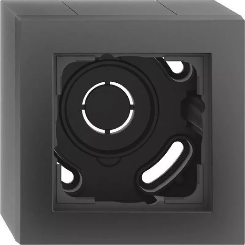 Gira AP-Enclosure 1f Frame Juoda m 106109 (106109)