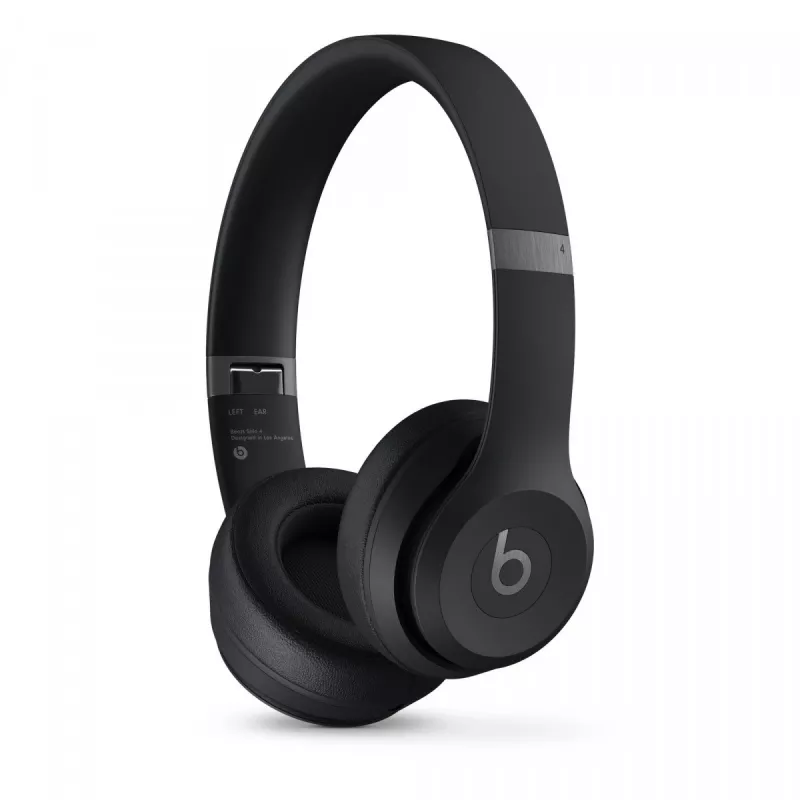 Beats Solo 4 belaidės ausinės, matinės juodos spalvos