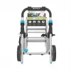 Metalinis žarnos vežimėlis Cellfast EXPLORER 60m 1/2 colio – 60 m 1/2 colio sodo žarnai