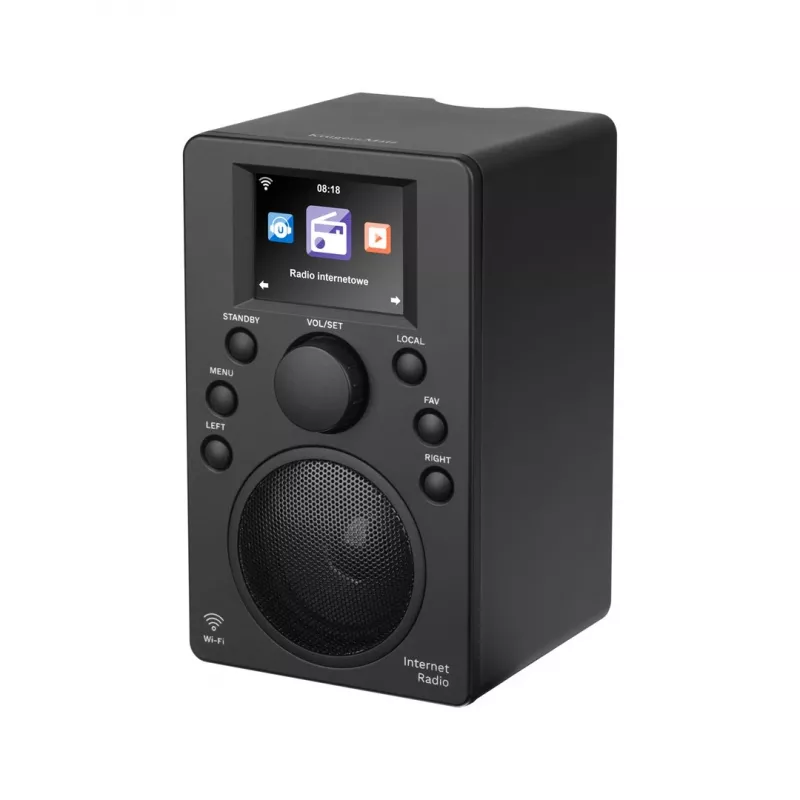 Internetinis radijas Kruger & Matz KM0818.1 su Wi‑Fi, Bluetooth, USB ir žadintuvu