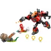 LEGO konstruktorius Sonic the Hedgehog 77005 Knuckles vs Dr Eggman Egg Crusher Mech, 350 dalių, amžius 8+