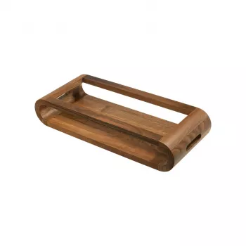 Serviravimo padėklas artelegno VASD riešutmedžio 37 cm dvipusis
