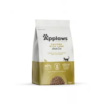 APPLAWS Vištiena su aviena - sausas kačių maistas - 7,5kg